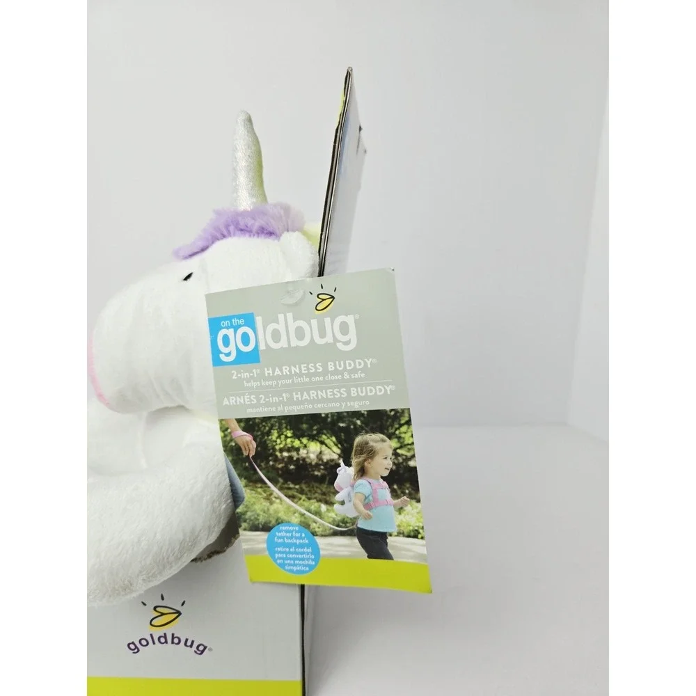 Goldbug Unicorn BACKPACK 2in 1 Harness Buddy Toddler Child Safety Security